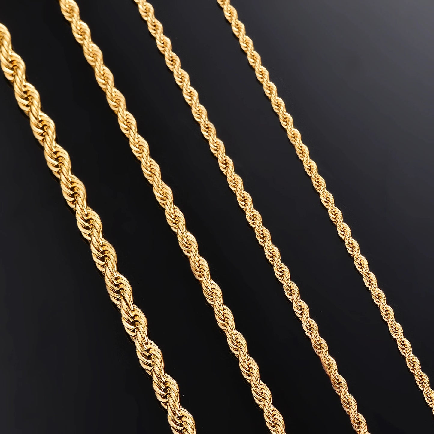 Rope Chain Goud