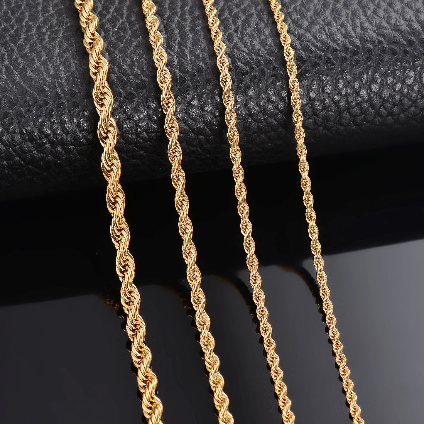 Rope Chain Goud