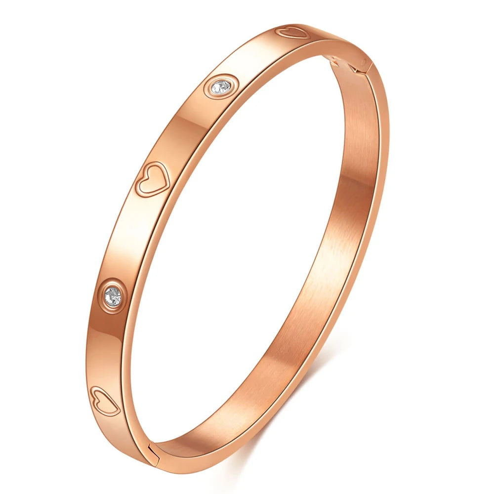 Hearted Bangle