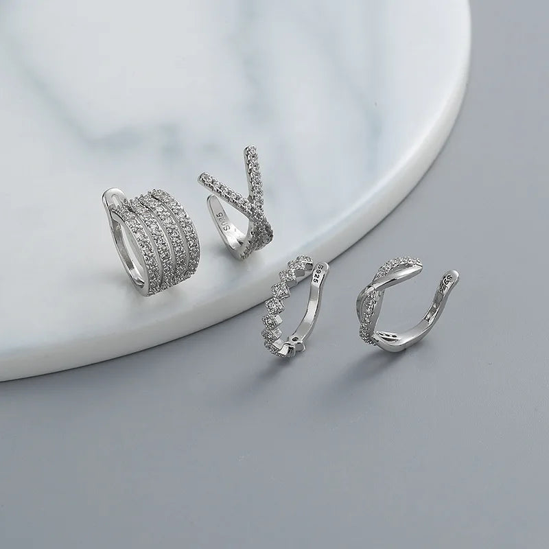 4Pcs earcuffs