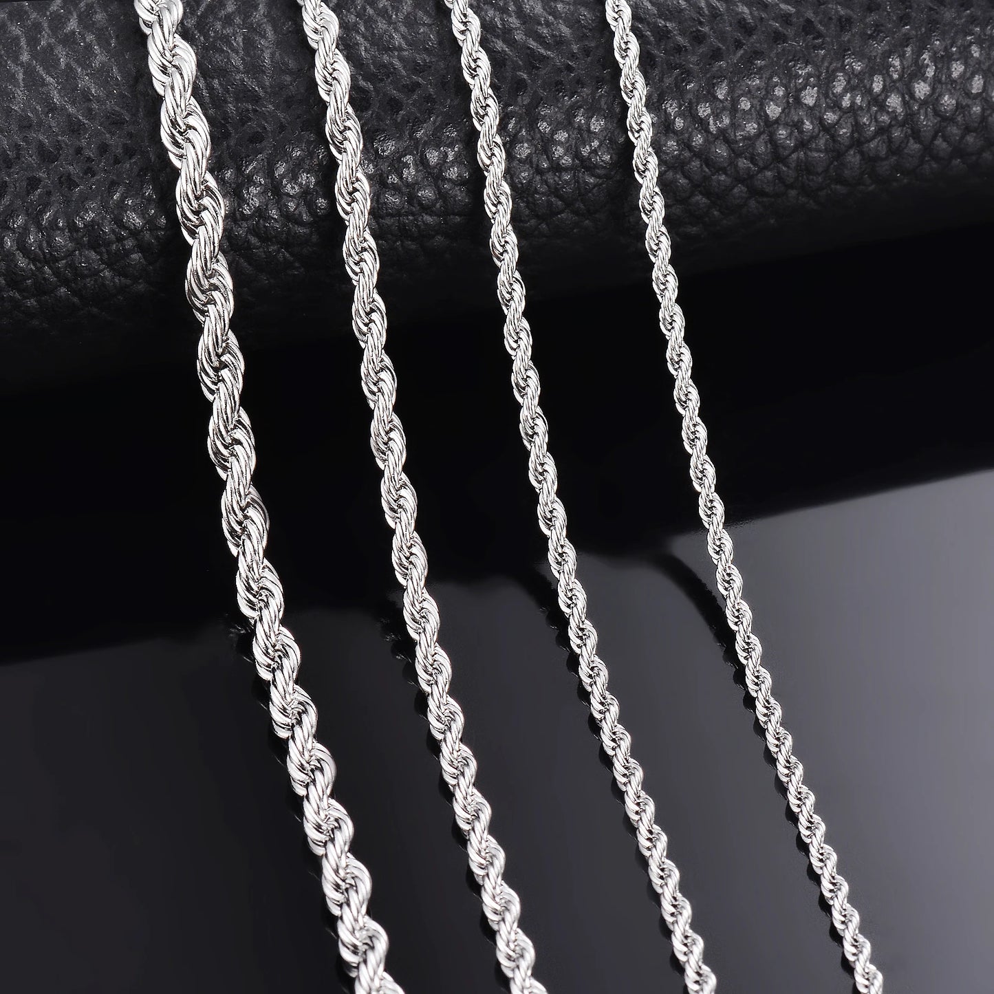 Rope chain Zilver