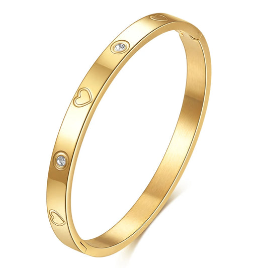 Hearted Bangle