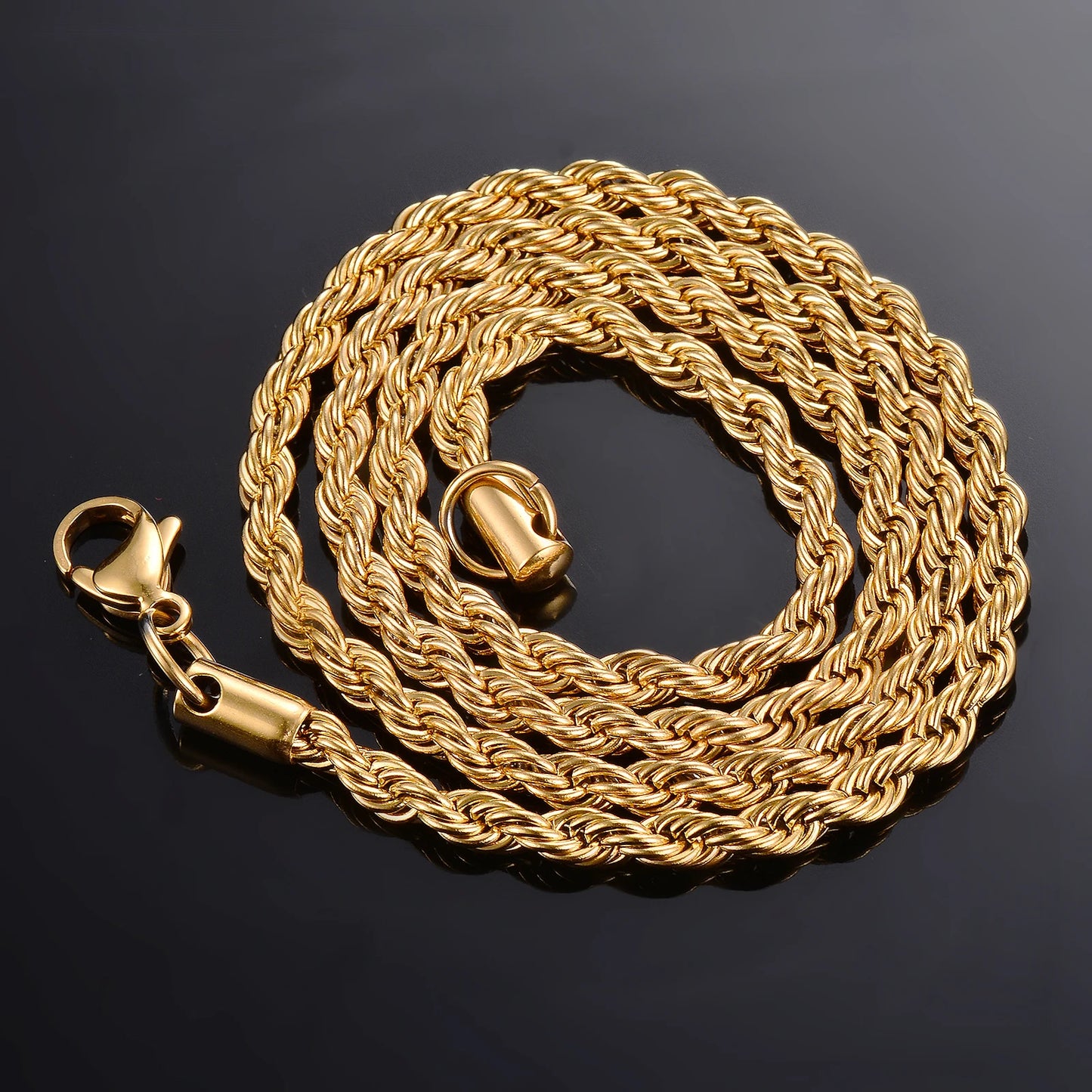 Rope Chain Goud