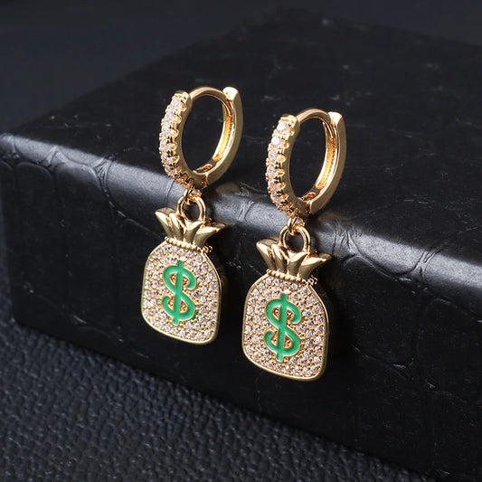 MoneyBag Earring