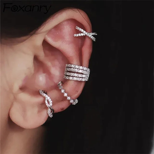 4Pcs earcuffs