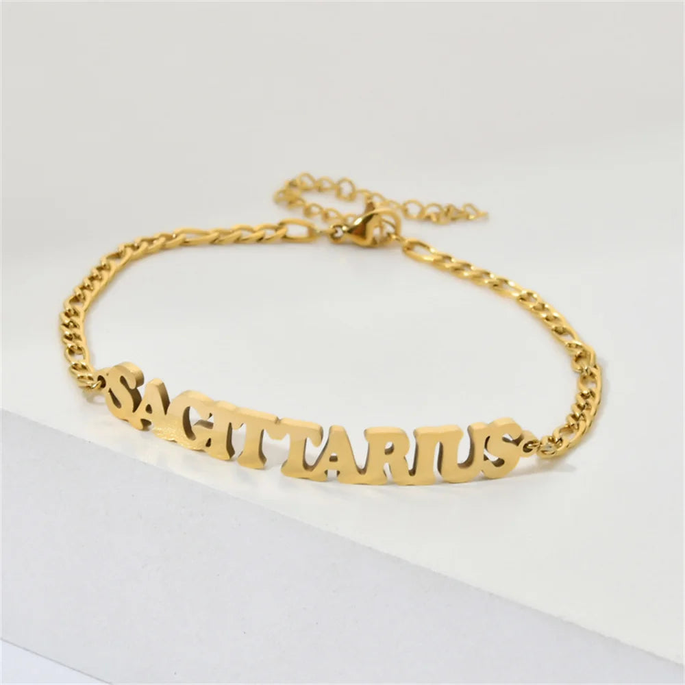 Zodiac Sign Armband
