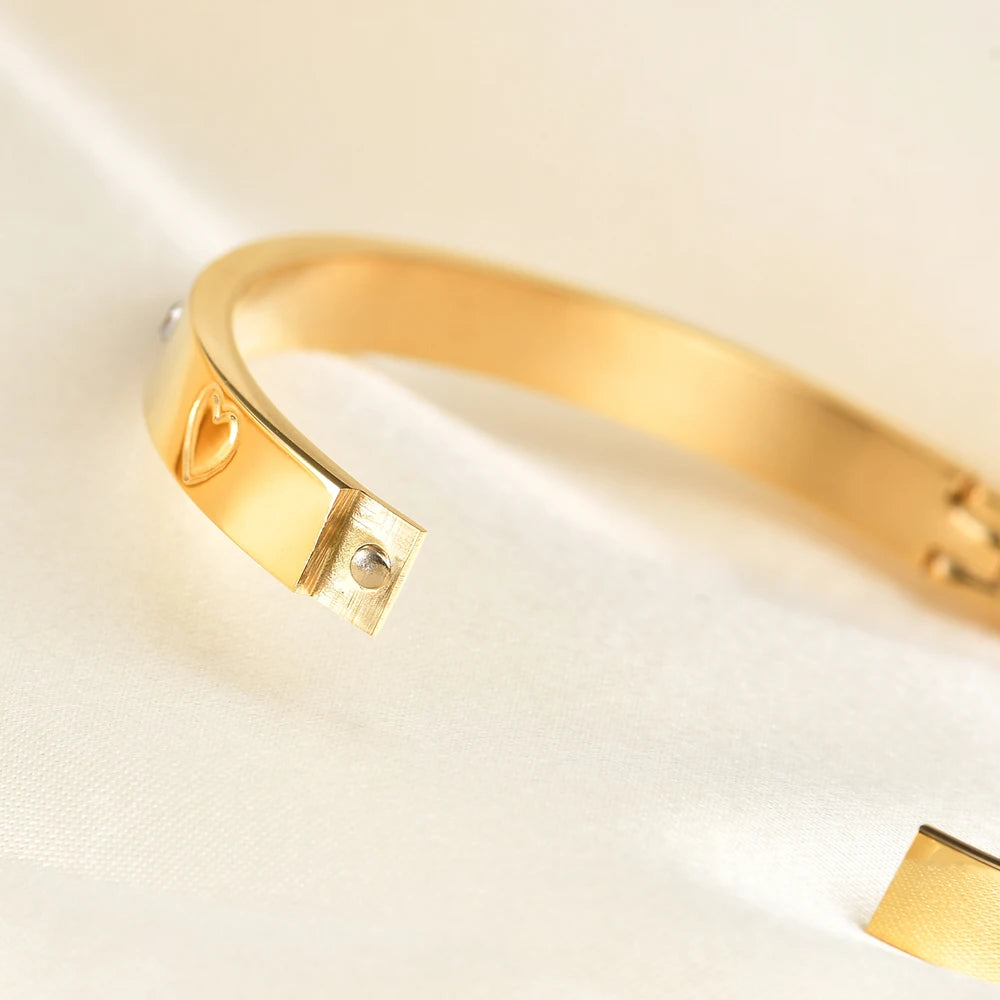 Hearted Bangle