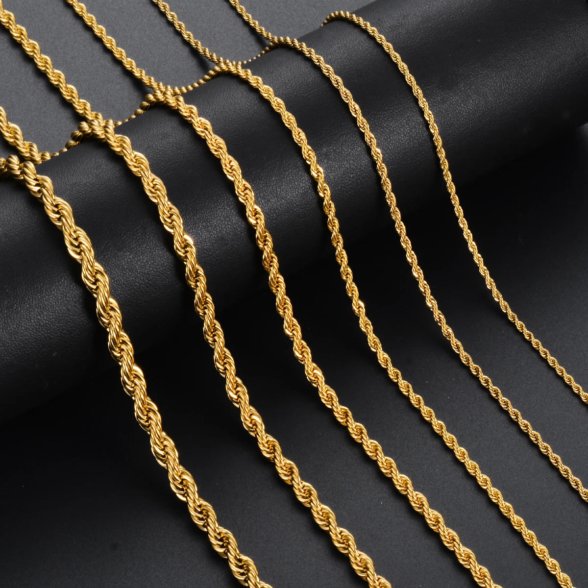 Rope Chain Goud